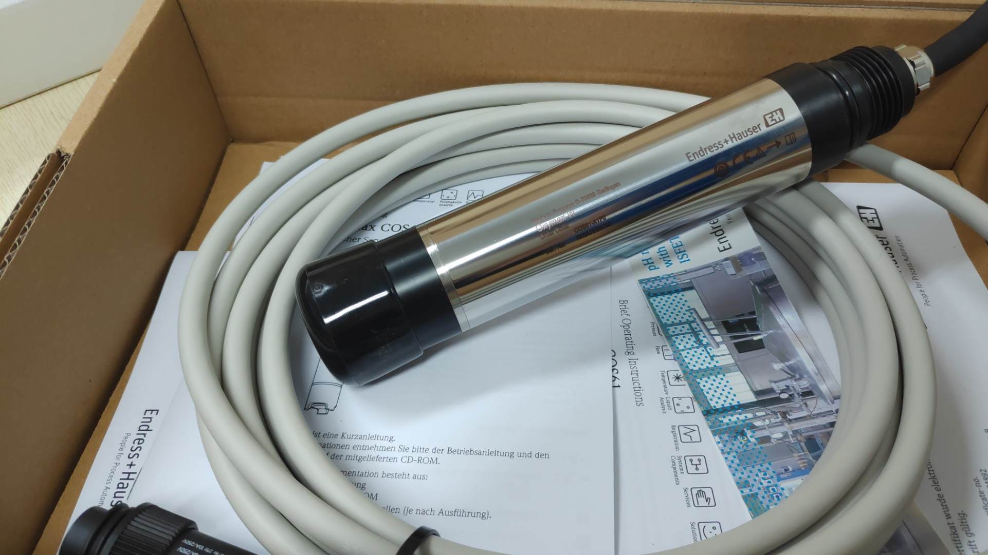 溶解氧分析仪探头cos61a1f0电极德国eh