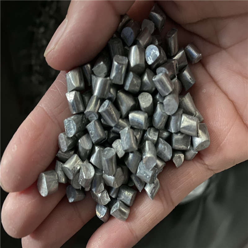 高纯铝粒金属颗粒铝块脱氧铝粒铝段9999铝颗粒3533