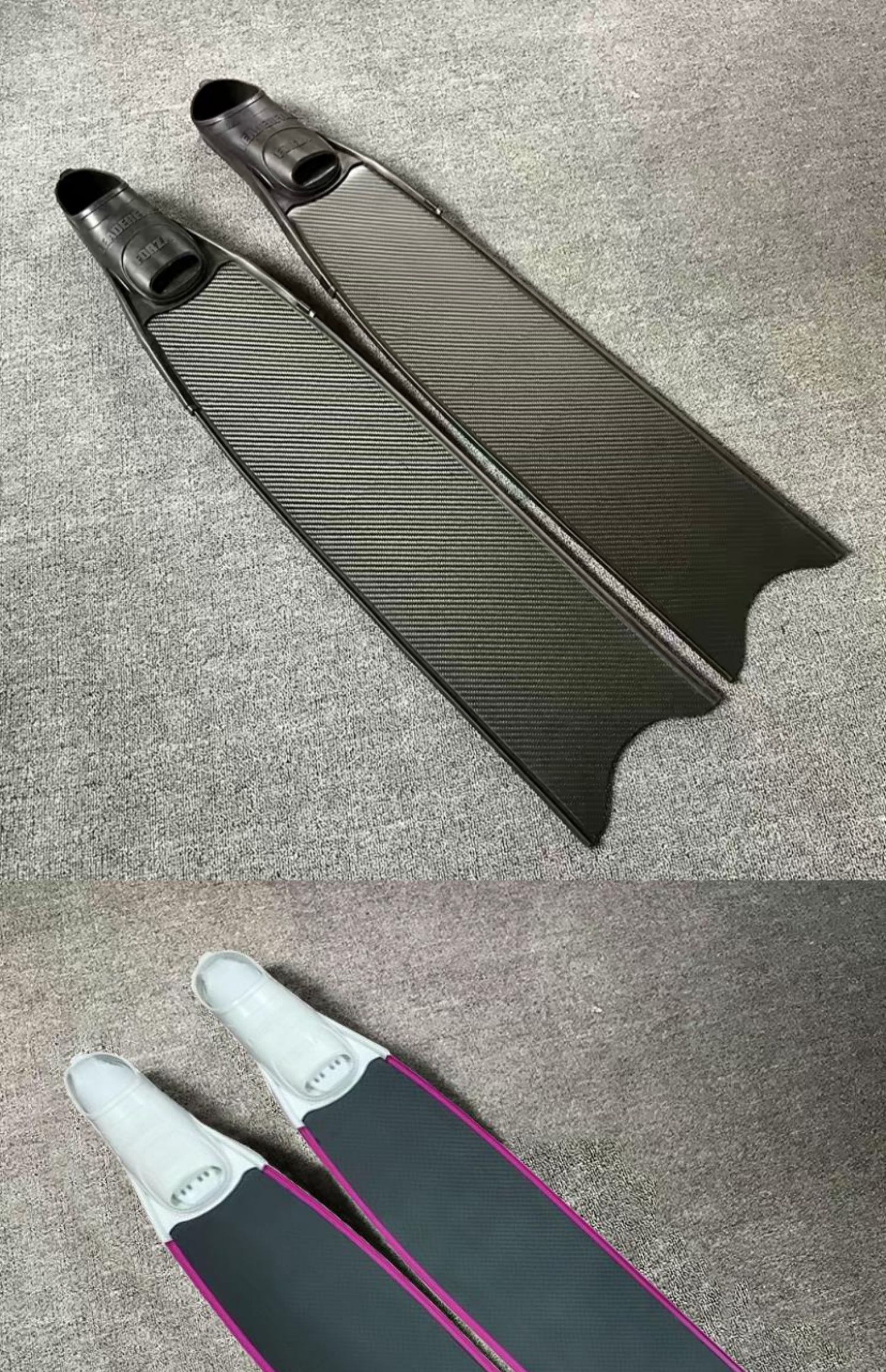 mantra自由潜水纯碳纤维长脚蹼c4玻纤蛙鞋款leaderfins渔猎