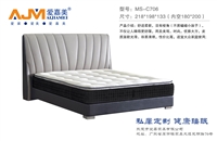 1 .8米双人床卧室大床现代1.5米简约真皮床软靠布艺婚床