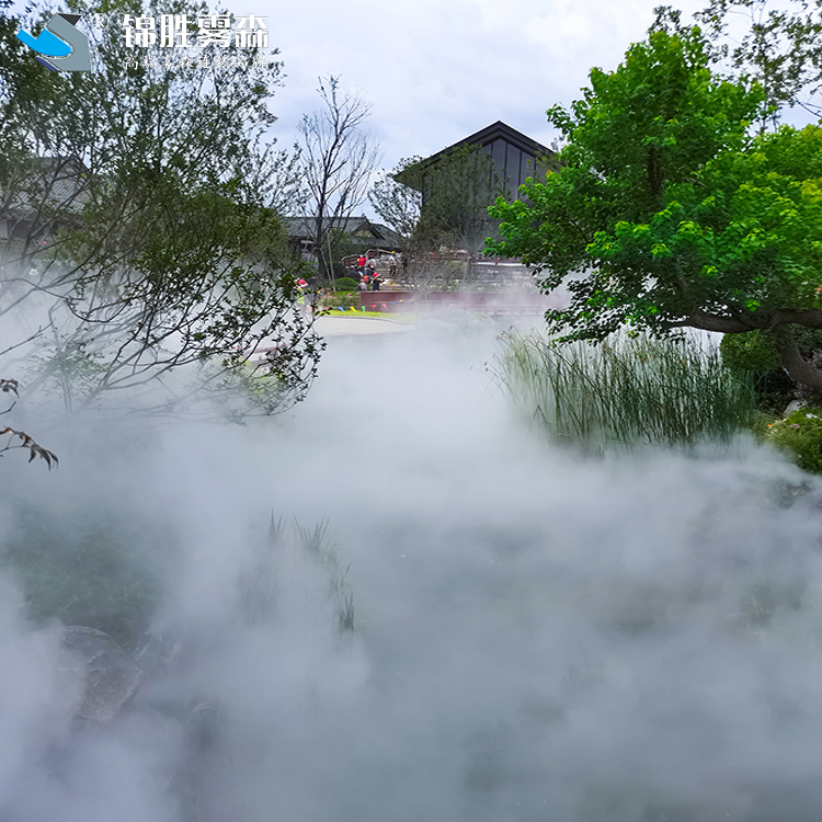 冷雾系统,园林景观雾化系统,园林景观造雾设备,园林景观喷雾造景设备