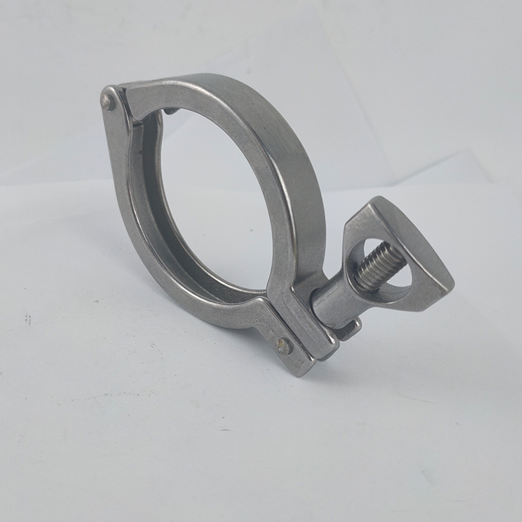 304不锈钢重型卡箍卫生级快装精铸卡套装快速接头卡盘抱箍