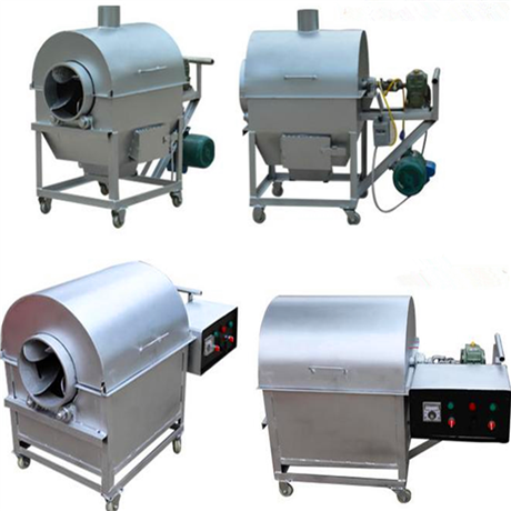 小型家用芝麻炒货机瓜子核桃干果烘干机食品炒料机