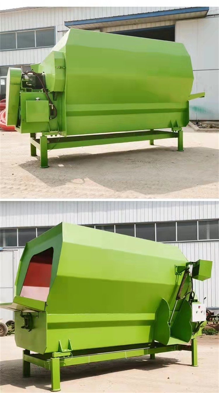 5立方青储饲料搅拌机养殖场饲料混合拌草机