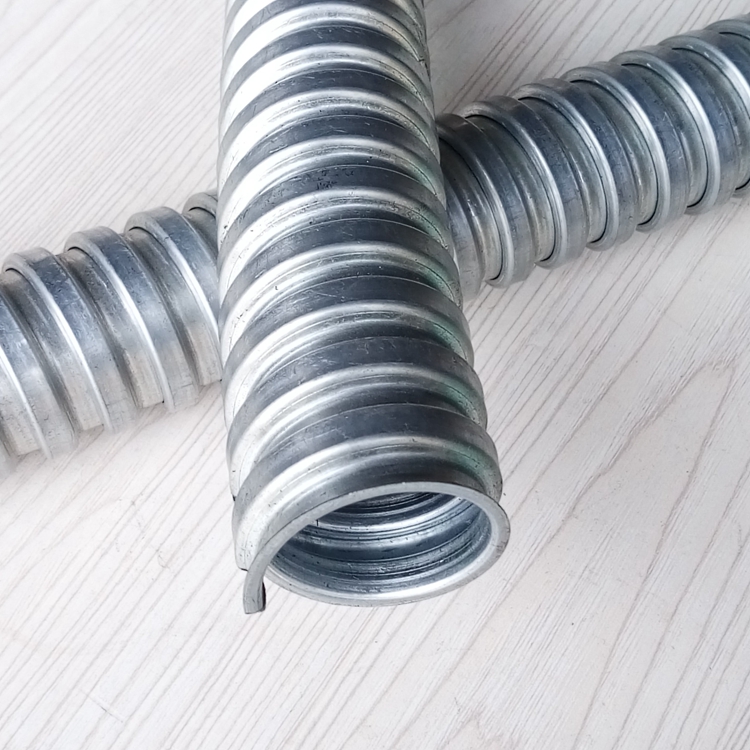 单扣镀锌金属软管,镀锌双扣包线管