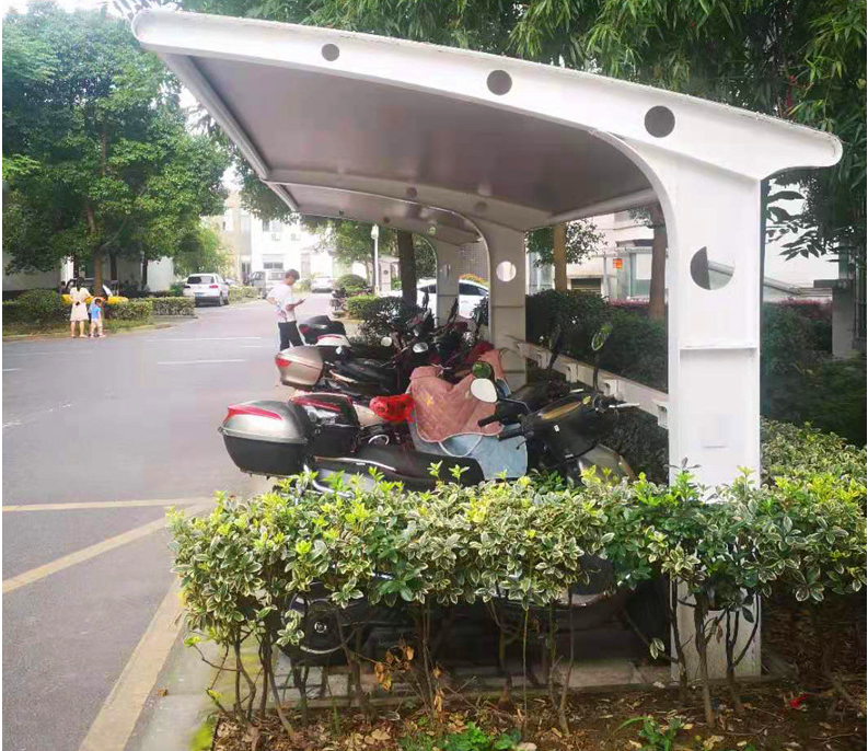 浙江嘉兴膜结构停车棚雨棚 按需生产 定制
