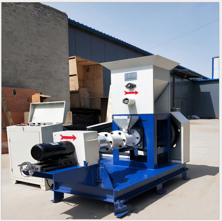 多种型号饲料膨化机200公斤水产养殖膨化机颗粒饲料膨化机