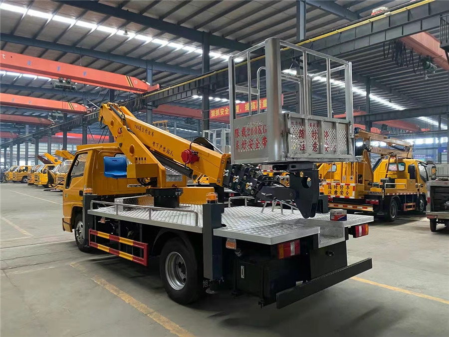 旭力蓝牌175米高空作业车搬家工程车款式多样厂家报价