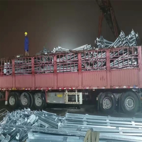 岳阳 城乡双柱式道路交通标志杆 交通标志杆 河北国城交通