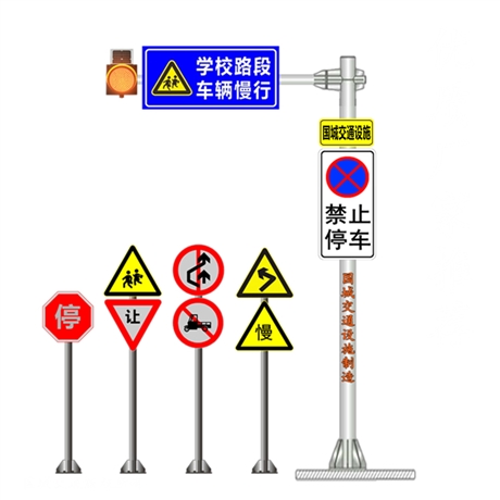云南双柱式标志杆 交通标志杆 选 河北国城交通 