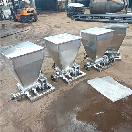 垂直90度出料钙粉微量机XWZF氧化钙粉小型微型推料机