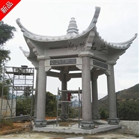 江蘇石雕亭子 戶外石頭亭子 花崗巖定制 凱巖石業