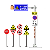 云南双柱式标志杆 交通标志杆 选 河北国城交通 