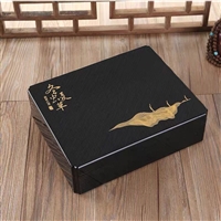 平阳哑光烤漆木盒 西洋参包装盒定制 北京市礼品木盒厂家