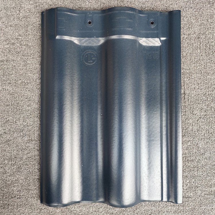 冠利陶瓷瓦直角瓦西式屋面彩瓦隔热隔寒颜色全