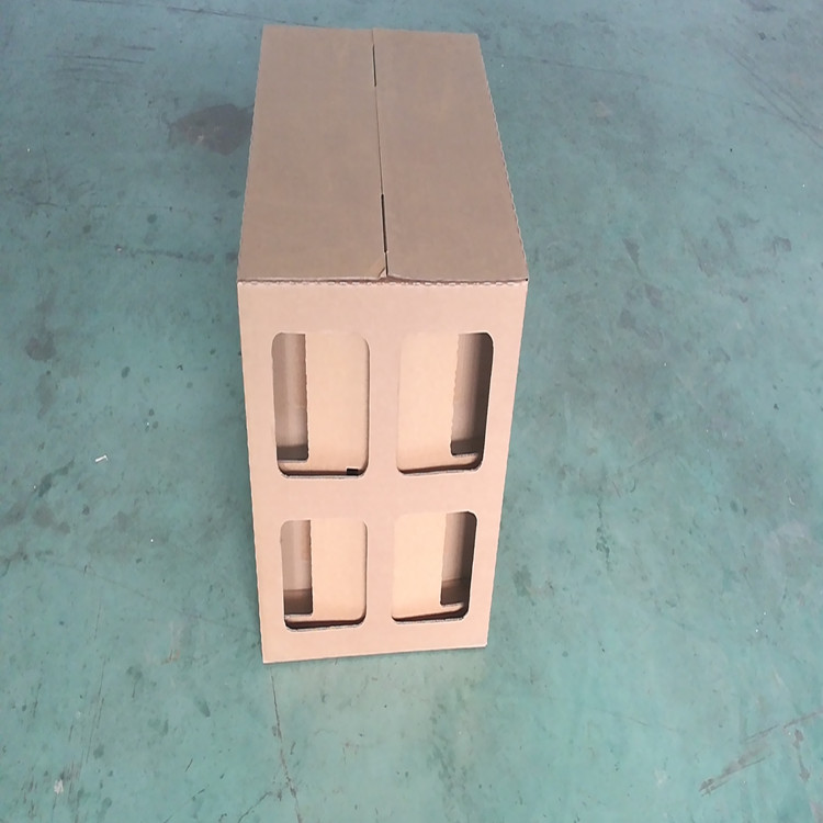 济宁迷宫纸箱干式漆雾空气过滤纸箱实体厂家铭扬环保