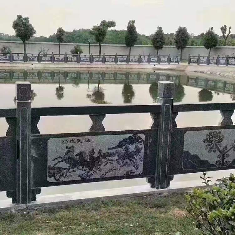 石栏板桥梁河道石栏杆欧式石栏杆生产基地