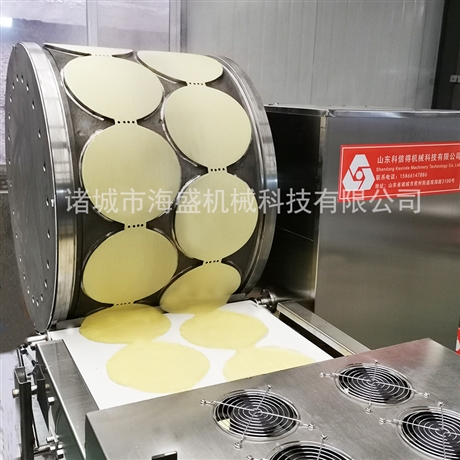 班戟皮成型机 抹茶爆浆千层蛋皮机设备 毛巾卷机 寿司蛋皮机
