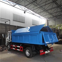 养牛厂养殖场箱式5吨8吨10吨12吨运输粪污污泥自卸车厂家