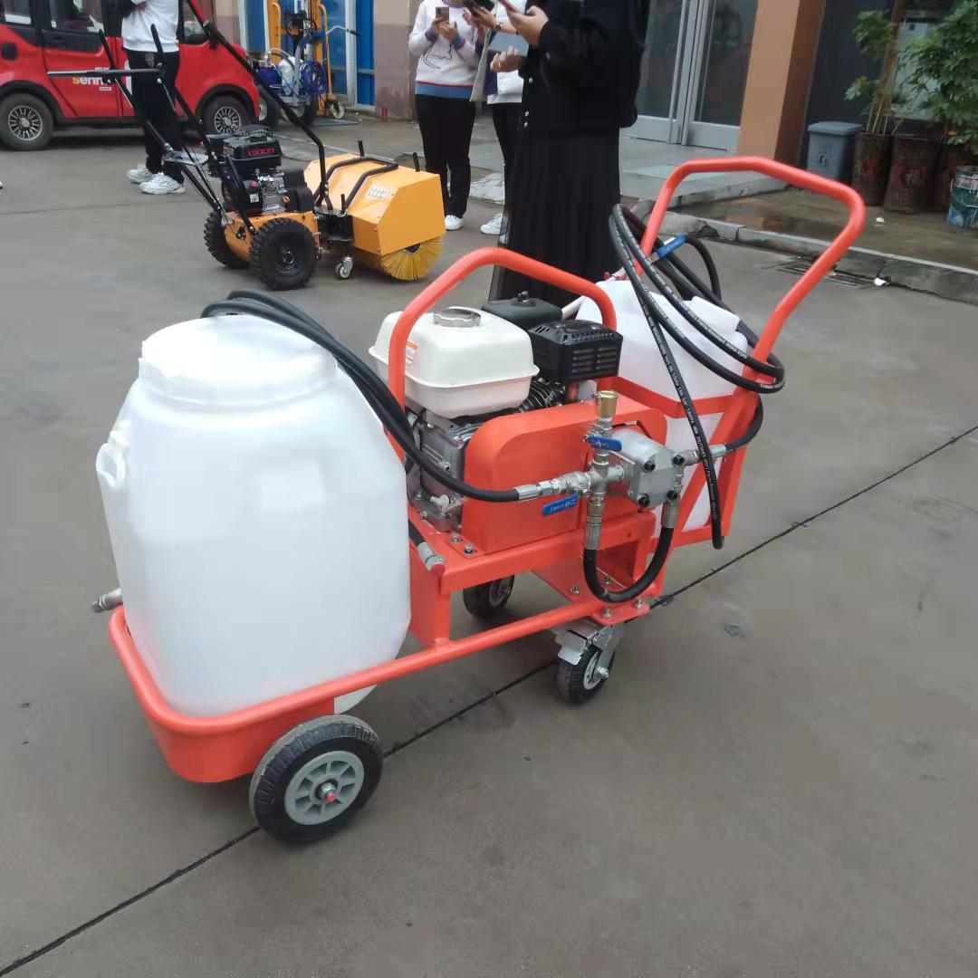 广东轻便沥青撒布机 冷喷沥青洒布机 道路沥青喷洒车