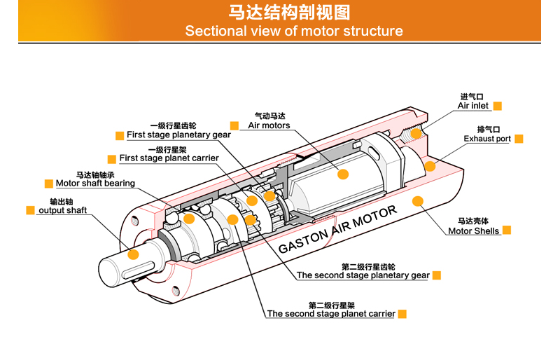 小马达内部结构图图片