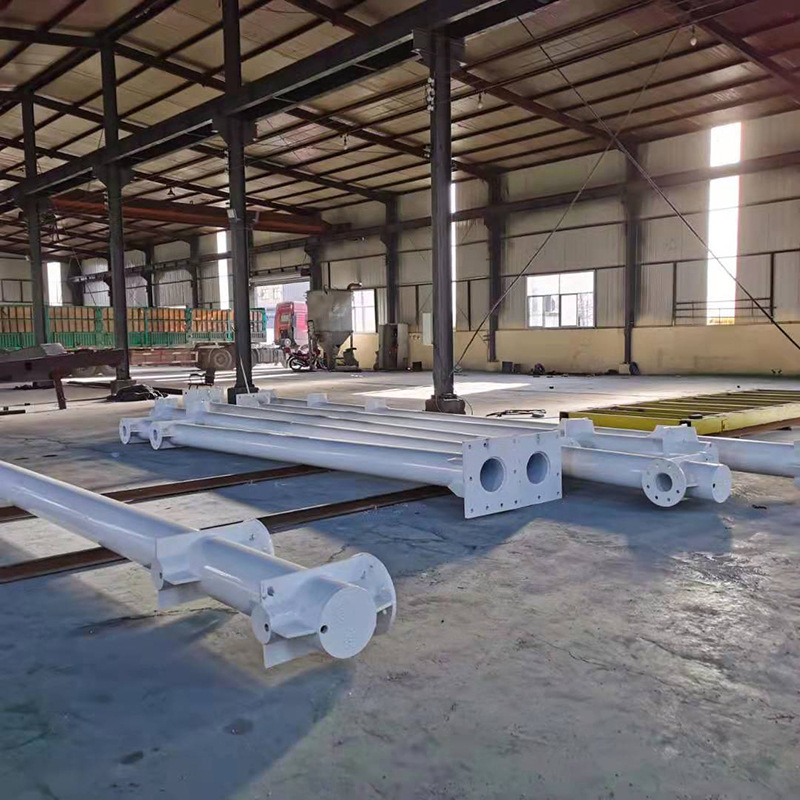 十字交叉路口指示标识标牌方向引导指路牌单悬臂交通标志杆