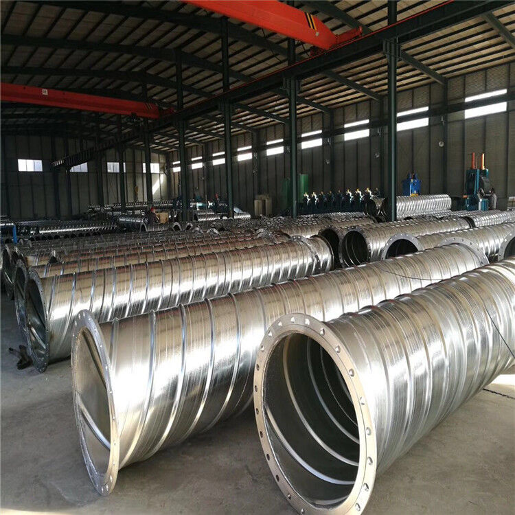 沧州市宝诚管道有限公司 产品展厅 >不锈钢加强筋螺旋焊管 卡槽连接