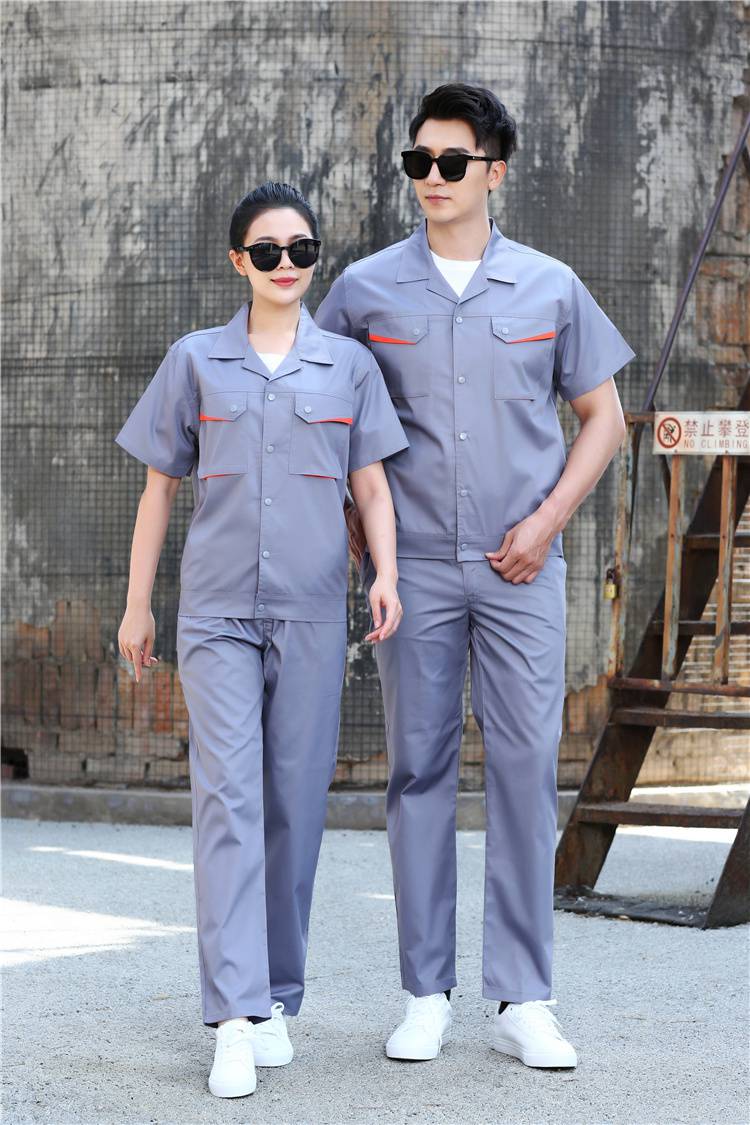 佛山南庄区机械厂工作服阳江户外工作服工作服车间员工工作服