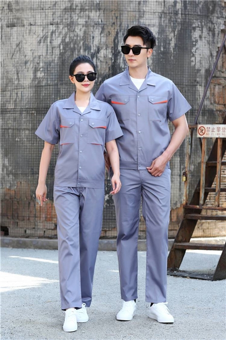 佛山南庄区机械厂工作服阳江户外工作服工作服车间员工工作服