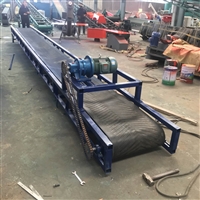 移动式石渣皮带输送机wq888人字纹防滑皮带输送机