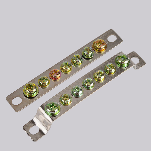 5/7/10孔零地排 接地排接零排 厂家销售 配电箱用 牛牛电气