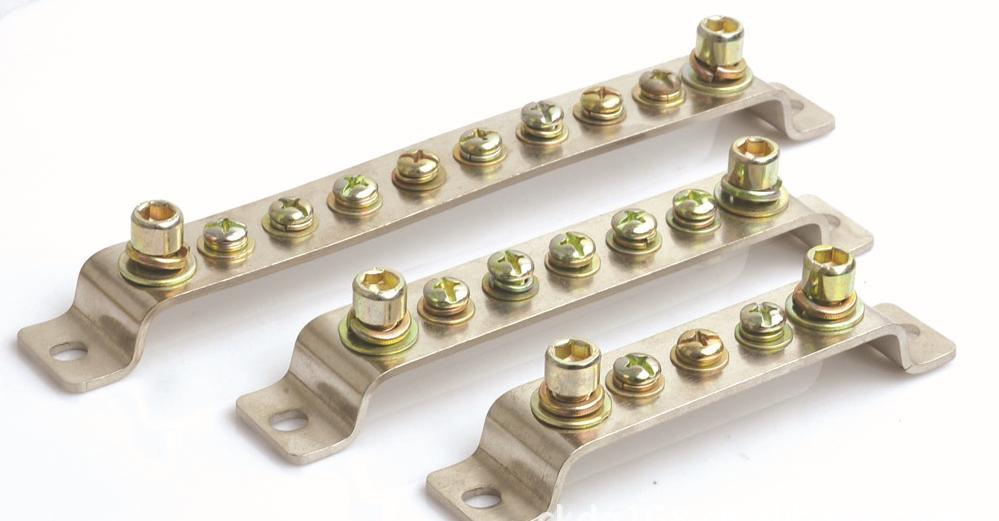 5/7/10孔零地排 接地排接零排 厂家销售 配电箱用 牛牛电气