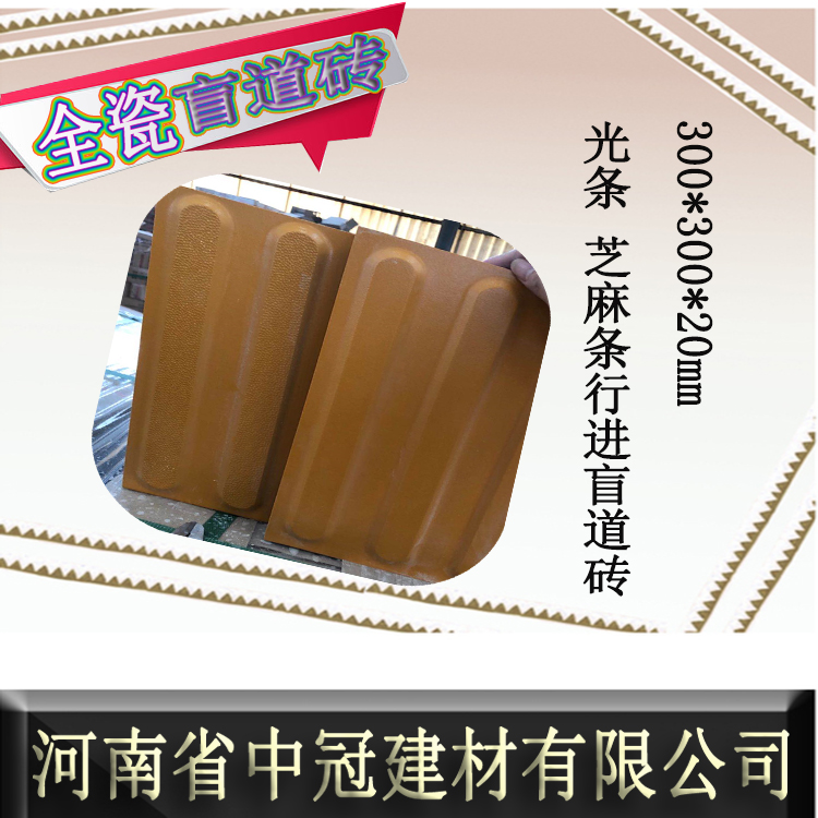 加快推进无障碍设施 和环境建设-江苏全瓷盲道砖