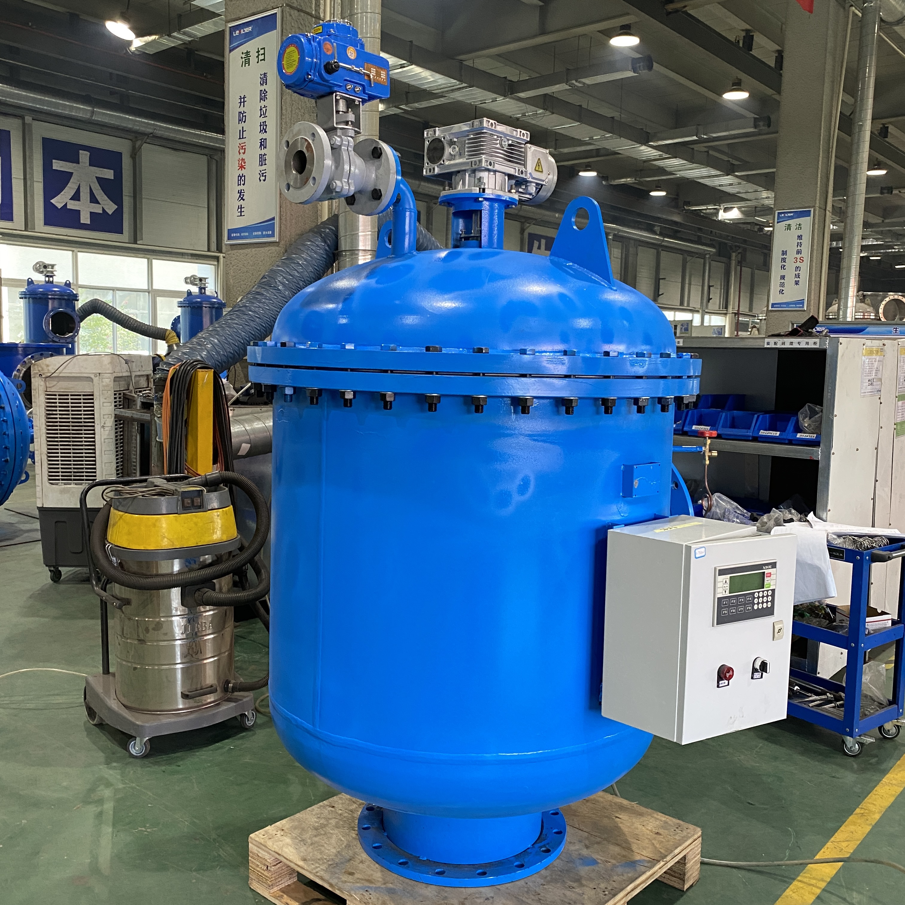 自清洗过滤器工业循环水过滤全自动运行