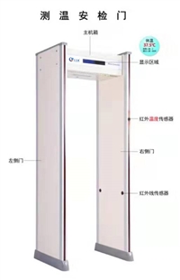 云卡通测温安检门YK-CW101