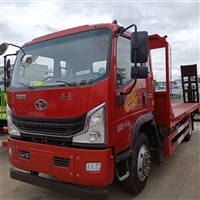 70挖机平板拖车 重汽豪曼单桥 可拉120以内挖机 多轴距 潍柴190马力