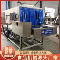 RY-周转筐清洗机 高温高压灭菌清洗设备 猪肉筐去油清洗机