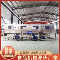 全自动周转箱清洗机 隧道循环热碱水洗筐机 塑料生鲜果蔬筐洗筐机