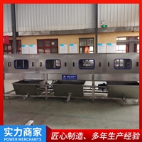 全自动高压喷淋周转筐清洗机 医疗废物洗筐机 油污塑料筐清洗设备