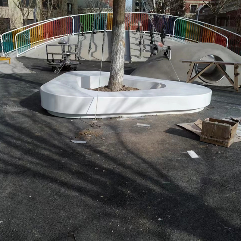 室外玻璃钢坐凳玻璃钢异形坐凳