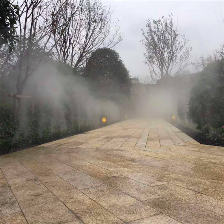 雾森系统造雾主机园林喷雾喷头人造雾景设备