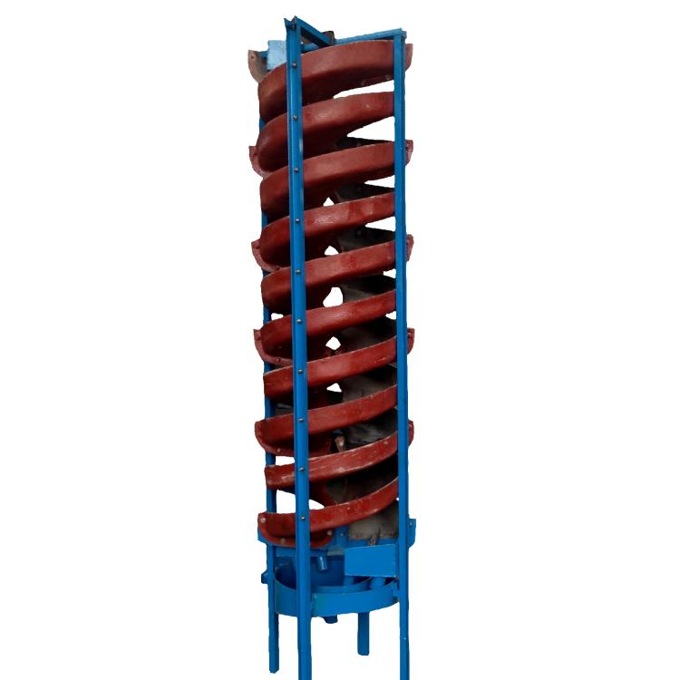 选矿旋转螺旋溜槽 选矿重选设备机械 矿山机械洗煤螺旋溜槽厂家