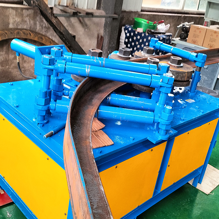 液压冷弯80角钢微弯机五轮80x80角钢煨弯机