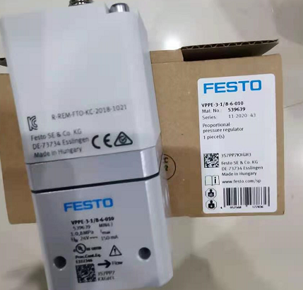 FESTO比例压力阀特性VPPE-3-1/8-6-010