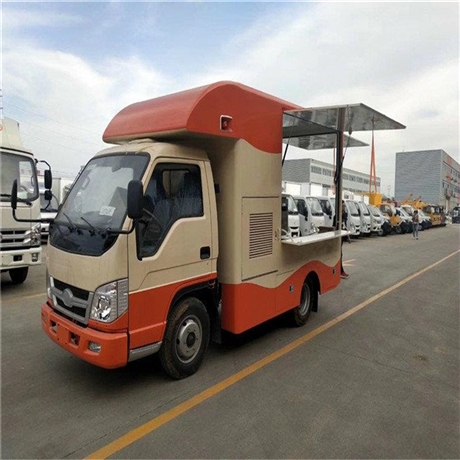 移动披萨小吃车汽车改流动摊贩售货车