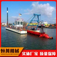 恒川 港口挖泥船生产制造 小型河道清淤船性能稳定