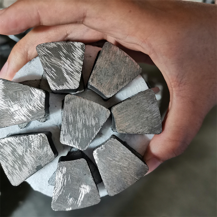 混凝土地面粗细精磨块 水磨石机磨头异形 rm100方形粗磨细磨磨头