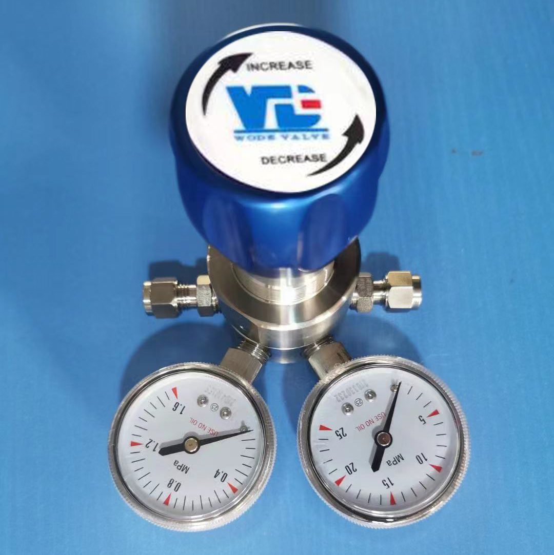 进口中等流量不锈钢减压阀卡套式管路阀