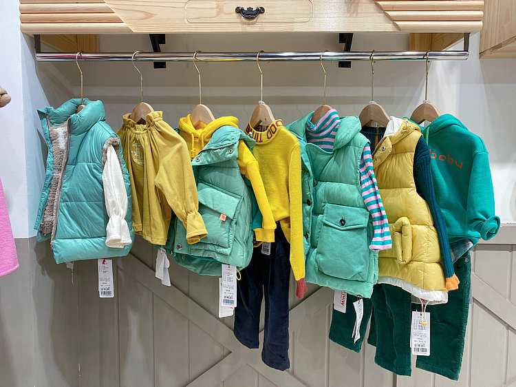 2021可米中童羽绒服外套秋冬 折扣童装货源 尾货童装折扣店货源