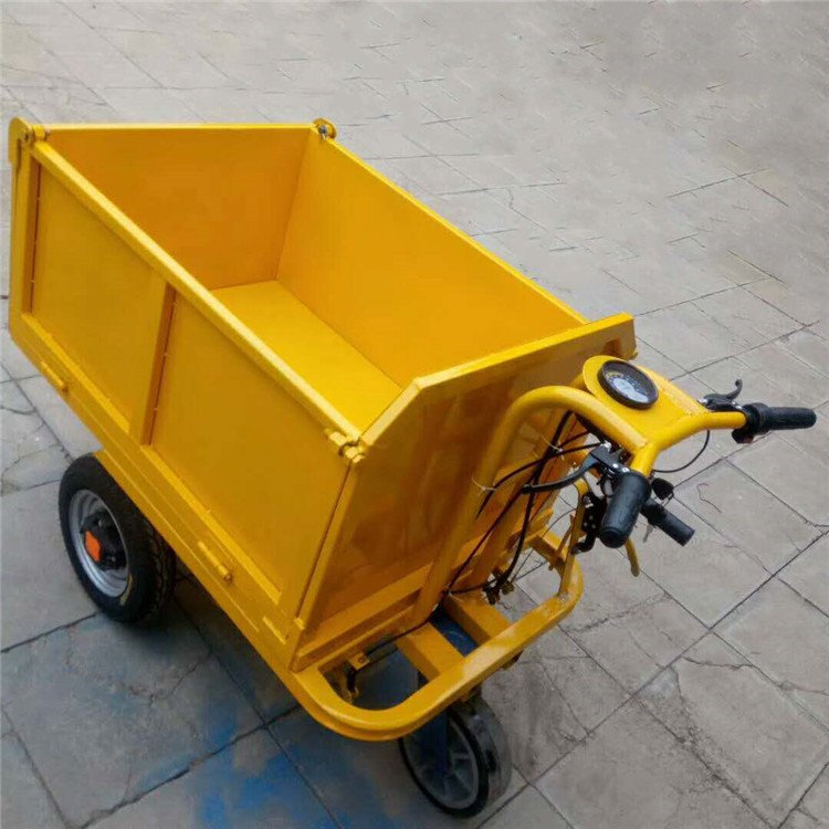 河北沧州砂浆水泥砖沙子电动手推车农用小推车
